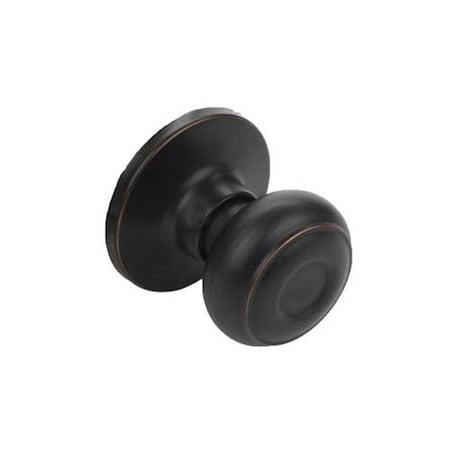 Dynasty Hardware SIE-78-12P Sierra Knob Dummy Set; Aged Oil Rubbed Bronze - Set Of 2